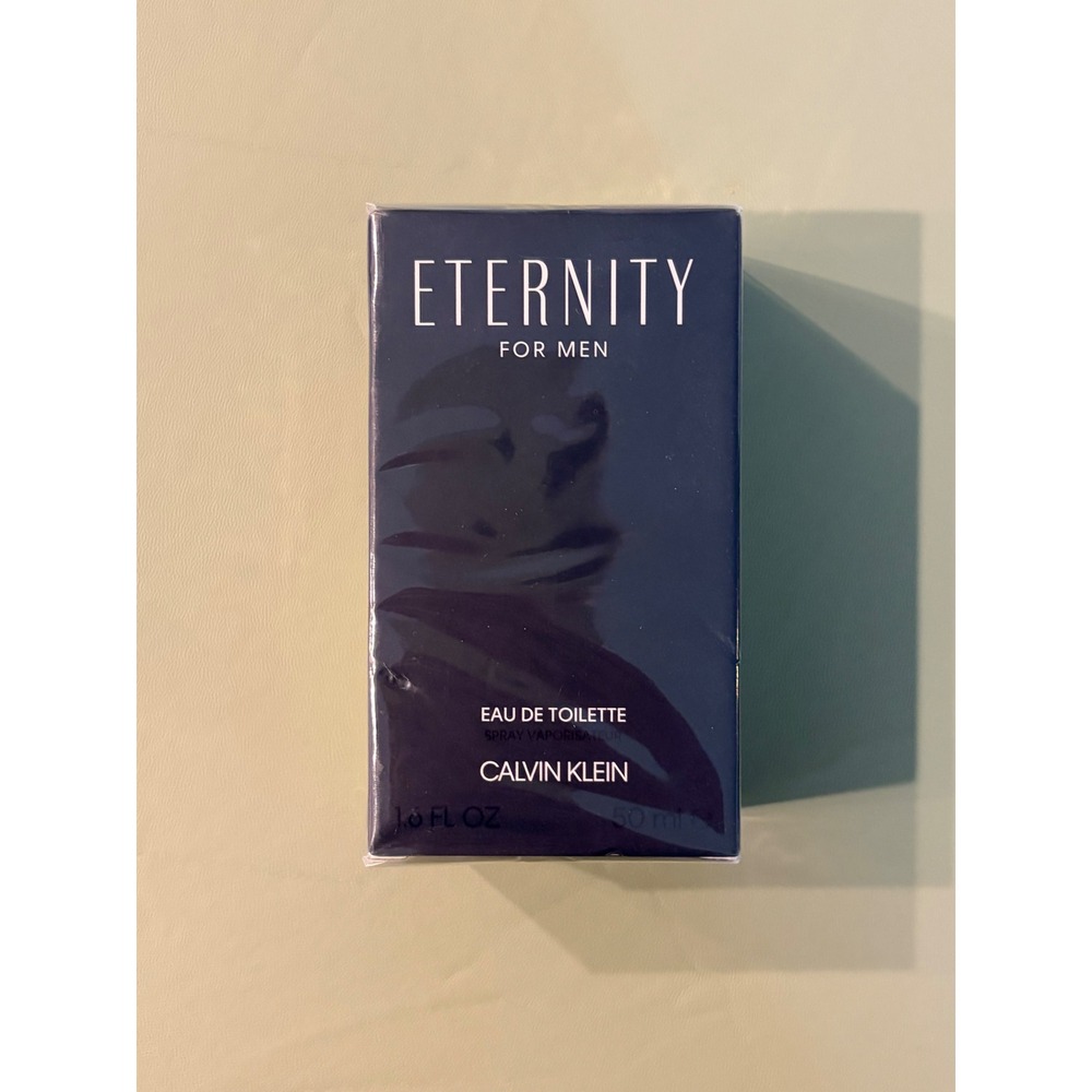 Calvin Klein Eternity for Men Eau de Toilette 1.7oz 50ml EDT Spray New Sealed